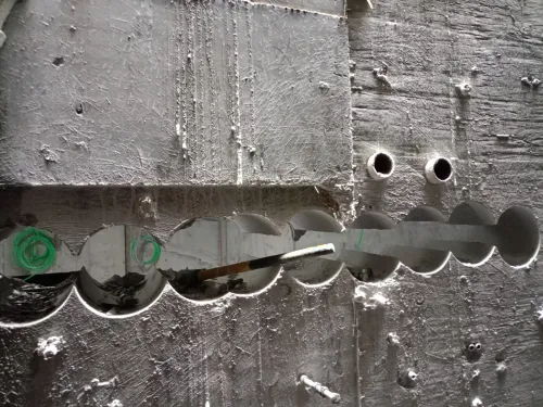 Carotage et coupage de béton armé