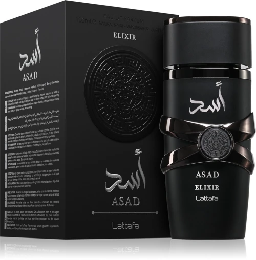 Lattafa Asad Elixir Eau de Parfum pour homme 100ml
