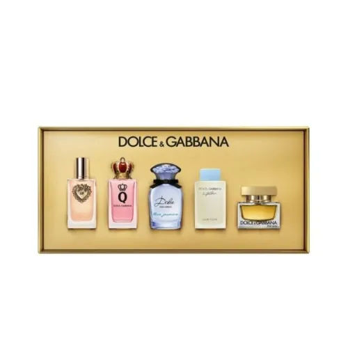 Dolce Gabbana Travel Retail Exclusive 5 mini Parfums