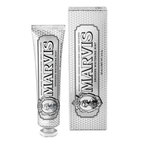 Marvis Whitening Mint Dentifrice Smokers Whitening Mint, 85ml
