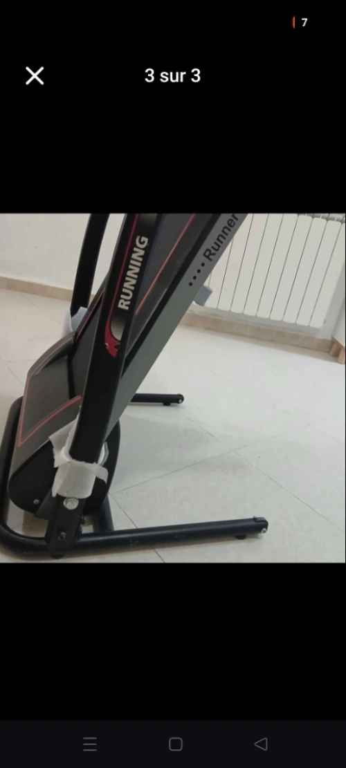 Tapis roulant poids 100kg maximum