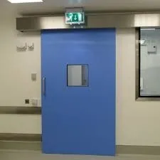 porte pour Bloc opératoire coulissante