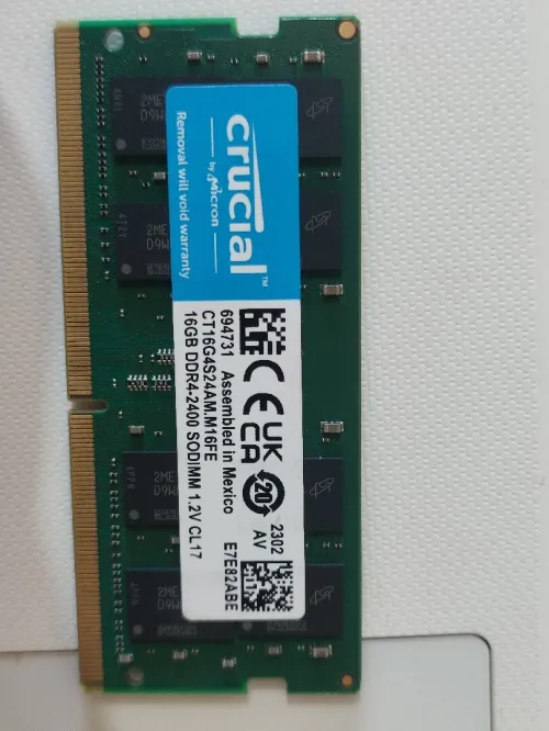 RAM 16GB DDR4 24000 Marque CRUCIAL