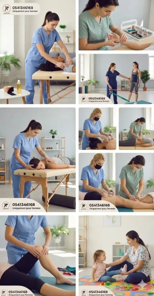 Kinésithérapie & Hijama à Domicile - Exclusivement pour Femmes - Yaskiné