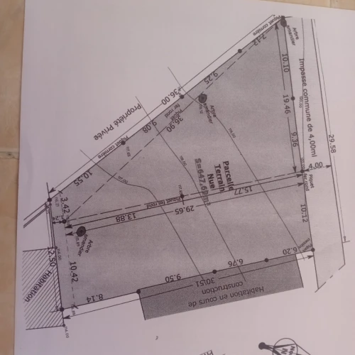 Vente Terrain Alger Saoula