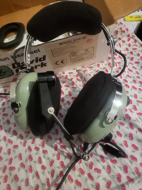 Casque avion David clarck venue de lUSA