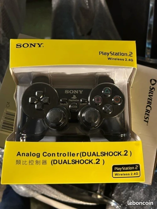 Manette ps2 san fil 1500DA