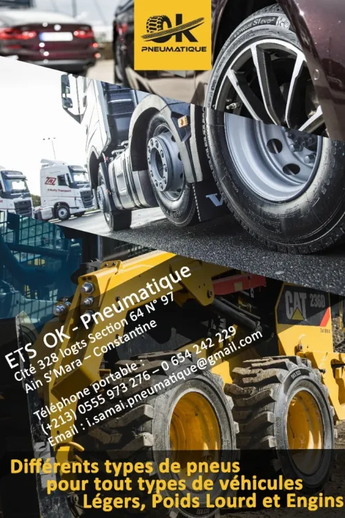 Offre pneus, qualité, prix et livraison rapide