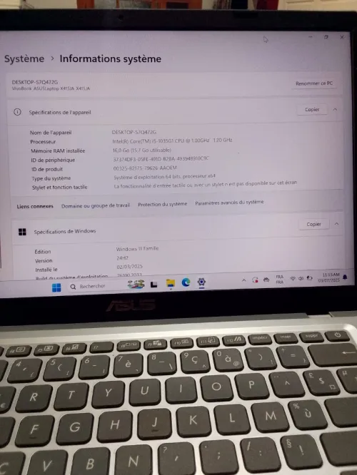 Laptop asus 