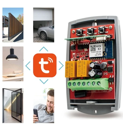 Controlleur Porte Garage Intelligent + Télecommande 