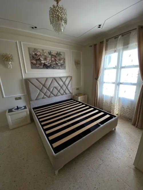 Chambre à coucher en bois hêtre