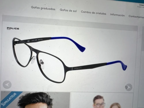 Lunettes de vues Police - sting