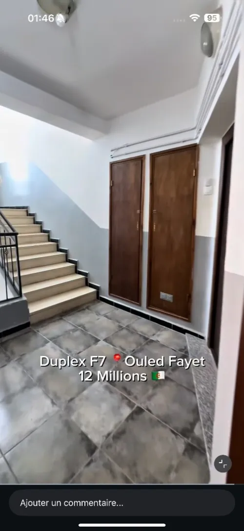 Location Appartement F7 Alger Ouled fayet