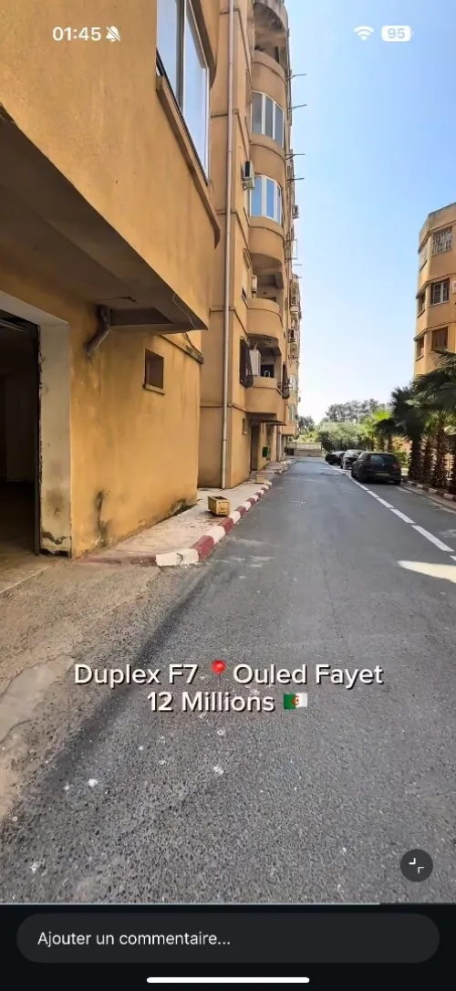 Location Appartement F7 Alger Ouled fayet