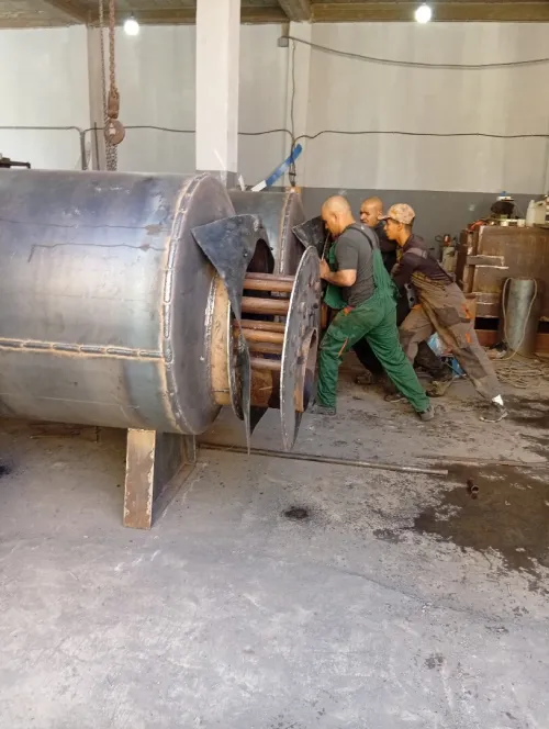 Fabrication de générateur eau chaude