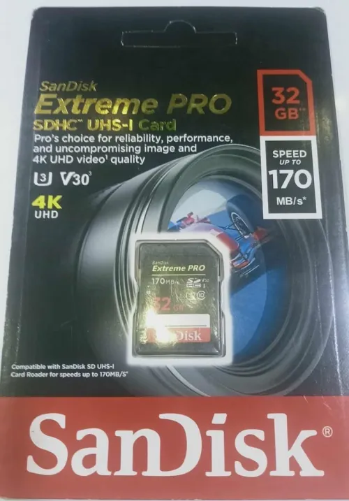  SanDisk Extreme PRO   32GB  64GB     16GB