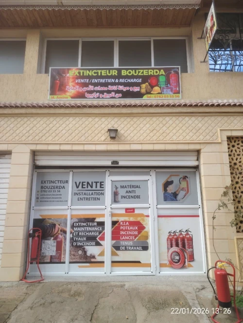 Vente et Recharge Extincteurs, Epi, Ria d'incendies habillement sécurité