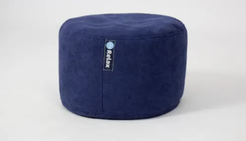 Repos pieds carré/rond pouf beanbags