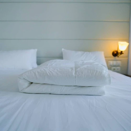 Pack couette en coton percale