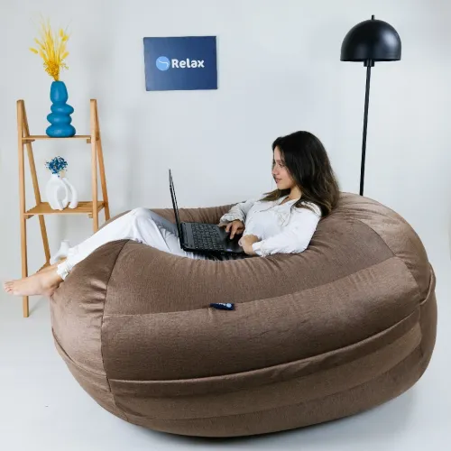 Sofa geante : Oasis de confort  pour une détente XXL!