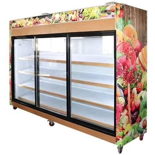 Vitrine frigorifique verticale murale 2ML et 1.5ML