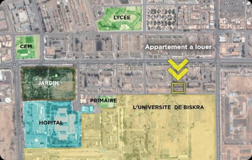 Location Appartement F4 Biskra Biskra