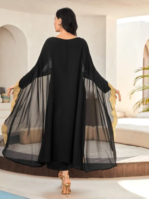 Robe Caftan En Dentelle