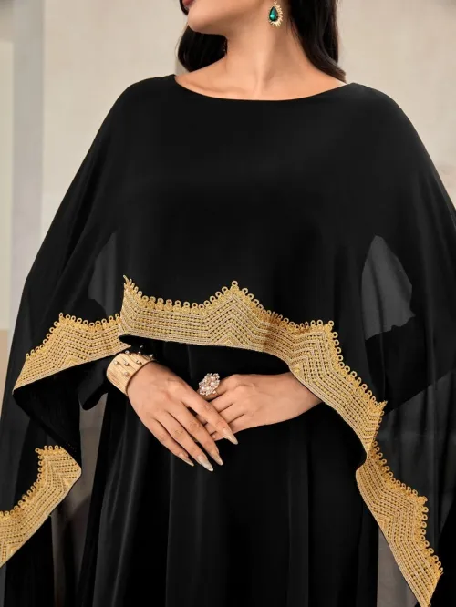 Robe Caftan En Dentelle