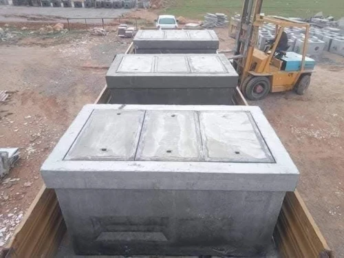 Fabrication de produits préfabriqués en béton
