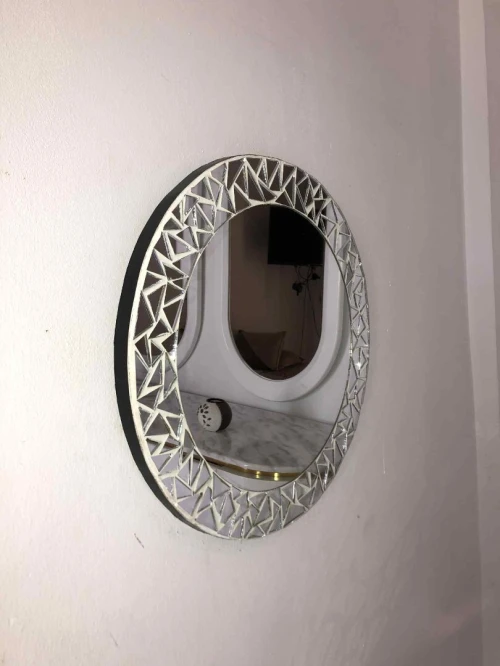 Miroir en mosaïque 