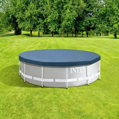 Bâche, Couverture Piscine tubulaire ronde 366 Cm Intex