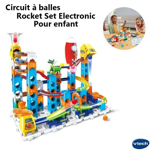 Circuit à billes Rocket Set Electronic pour enfant Vtech