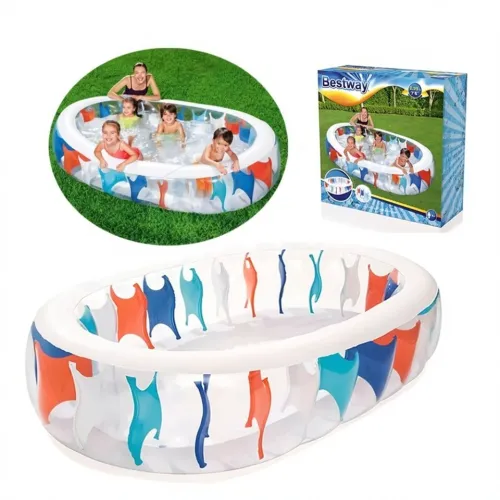 Piscine pataugeoire élliptique 229 x 152 x 51 cm -Bestway