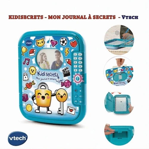 KIDISECRETS  MON JOURNAL À SECRETS -Vtech