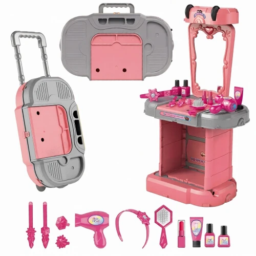 Coiffeuse valise 3en1