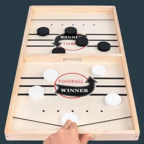 Table de Hockey Portable en Bois