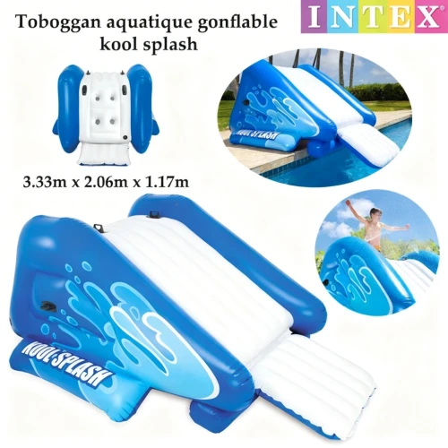 Toboggan Aquatique Gonflable Kool Splash