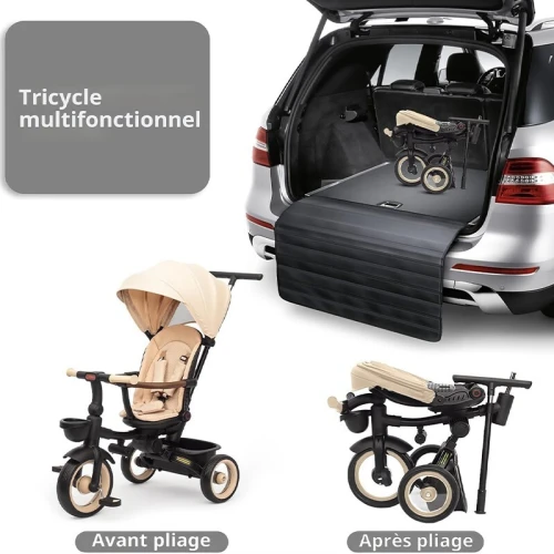 Vélo Poussette 7en1 guidon parental réglable -Kidilo