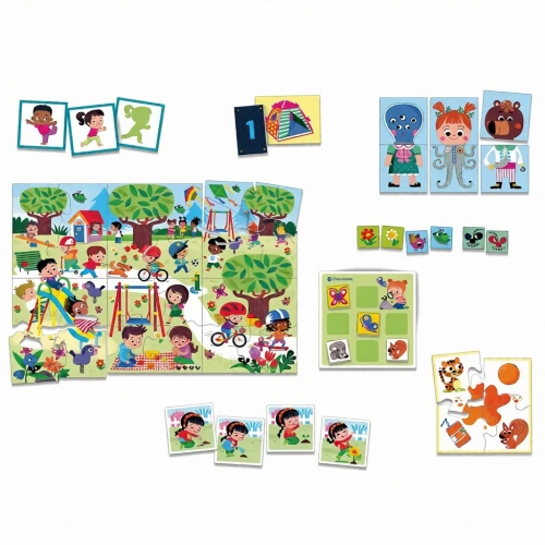 jeux educatif 8 jeux en 1  Clementoni