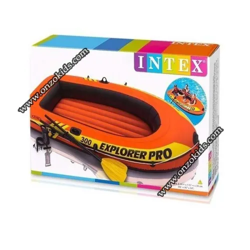 Bateau Gonflable Set Explorer 300 Pro Intex