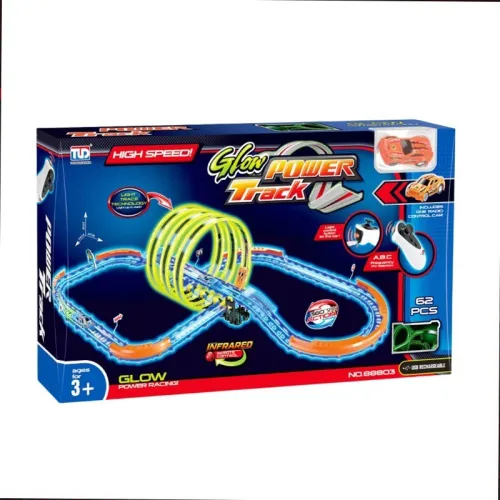 Circuit automobile de Course Lumineux