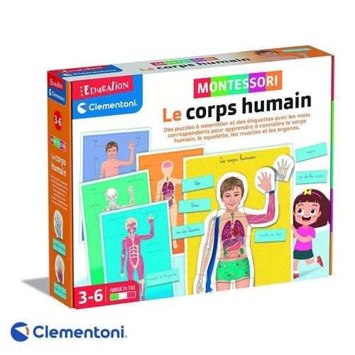 Le Corps Humain Montessori  Clementoni