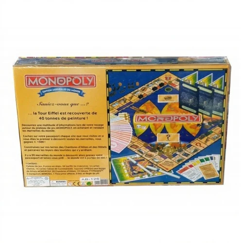 MONOPOLY  EDITION MERVEILLES DU MONDE