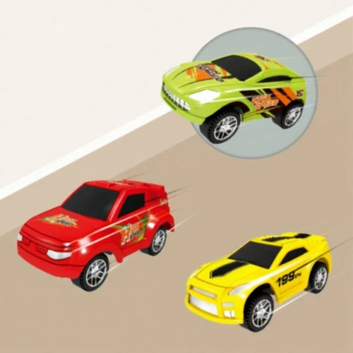 Jeu de piste de voiture de course pour enfant