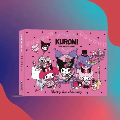 Valise artistique de coloriage Kuromi (113 Pcs)