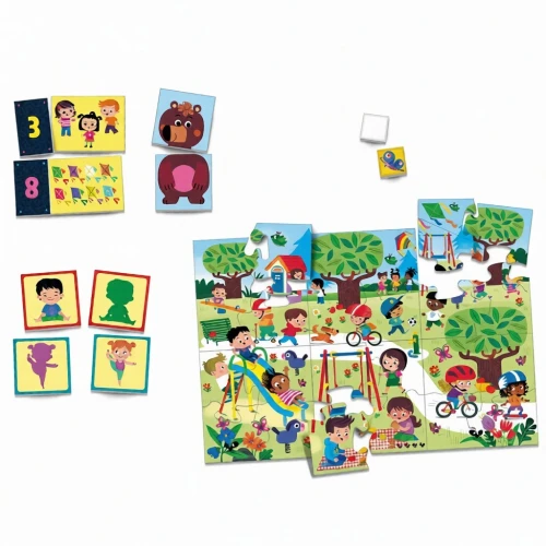 jeux educatif 8 jeux en 1  Clementoni