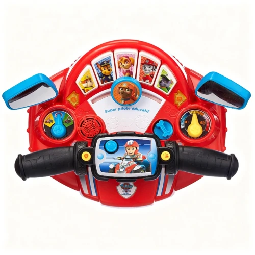 Jouet Pa'Patrouille guidon Super Pilote intractif pour enfant VTech