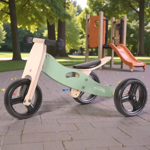 Tricycle en Bois 2-en-1  Free ON