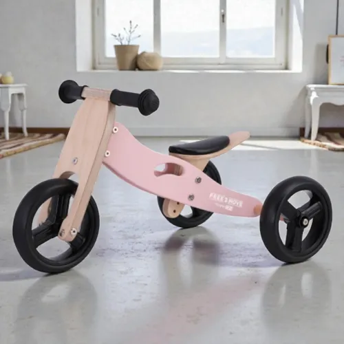 Tricycle en Bois 2-en-1  Free ON