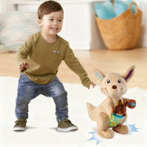 Maman Kangou-love et son bébé interactif Vtech